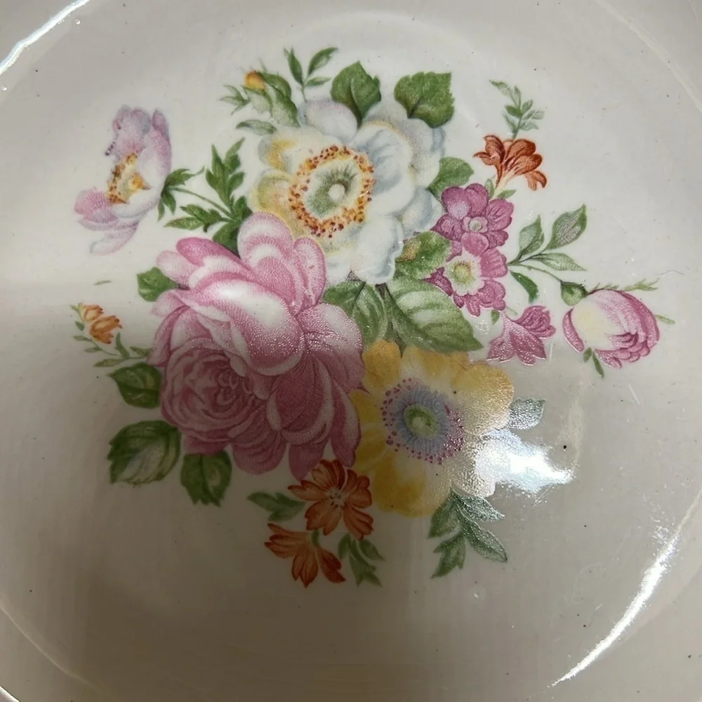 Vintage Homer Laughlin Virginia Rose Bowl